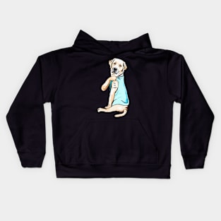 I LOVE LABRADOR. Kids Hoodie